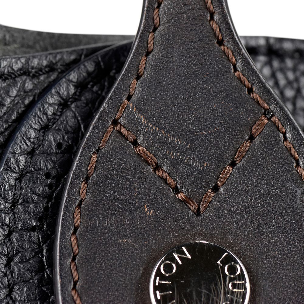Louis Vuitton Hina PM Mahina Noir Shoulder Bag Black - Picture 7 of 9